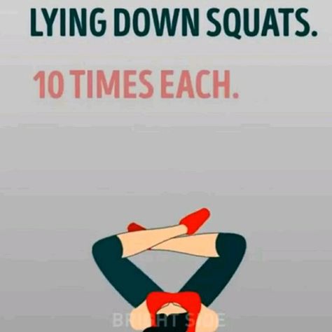 Laying Leg Exercises, Lying Down Leg Exercises, Lay Down Exercise, Lying Down Exercises, Bed Exercises For Thighs, Laying Down Workout, Laying Down Exercises, Lying Down Workout, Muscular Legs Workout