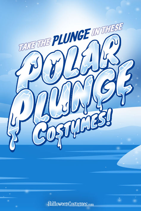 Do you love to dres in costumes when you participate in a Polar Plunge? Check out these hilarious costume ideas to inspire your next event. Polar Plunge Costume Ideas, Polar Bear Plunge Costumes, Polar Plunge Outfits, Polar Plunge Party Ideas, Polar Plunge Costumes, Team Outfits, Cold Dip, Polar Plunge, Cold Dips