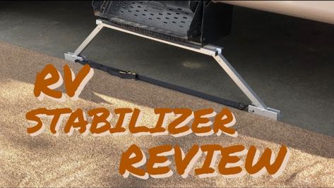 Light weight and easy to use stabilizers. Take the rocking out of your camper. Diy Camper Stabilizer, Rv Slide Out Supports, Rv Stabilizer, Rv Slide Out Repair, Rv Modifications, How To Fix A Camper Slide Out, Rv Slide Out Maintenance, Camper Ideas, My Wife