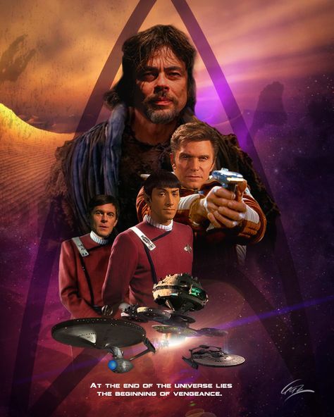 Star Trek Continues meets The Wrath of Khan. Star Trek Continues, The Wrath Of Khan, Wrath Of Khan, Star Trek Convention, Star Trek Cast, Star Trek Beyond, Star Trek Universe, Old Tv Shows, Science Fiction Art