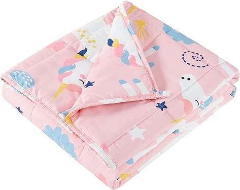 Weighted Blanket For Kids, Blanket Kids, Weighted Blankets, Heavy Blanket, Cotton Baby Blankets, Pink Cowgirl, Afghan Blanket, Organic Cotton Baby, Pink Unicorn