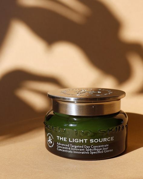 This beauty is The Light Source by @seedtoskintuscany.���💚 The Light Source is an Advanced Targeted Day Concentrate designed to instantly enhance dry and mature skin. This luxurious cream locks in moisture, providing a plumped and smooth appearance. It improves the look of skin texture, hydration, and firmness, leaving you with radiant and refreshed skin. ☀️Make The Light Source a part of your morning ritual. After cleansing and applying your serum and eye cream, gently massage a dime-sized am... Night Cream Product Photography, Clean Skincare, Eye Cream, Beauty Shop, Clean Beauty, Skincare Products, Natural Skin Care, Serum, Moisturizer