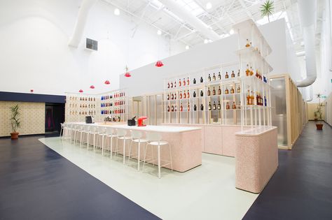 The Campari Office By I-V Design Is The Stuff Dreams Are Made Of | IndesignLive Hunter Journal, Architecture Magazines, Cool Bars, Commercial Interiors, Cafe Restaurant, Retail Design, Best Interior, Design Firms, 인테리어 디자인