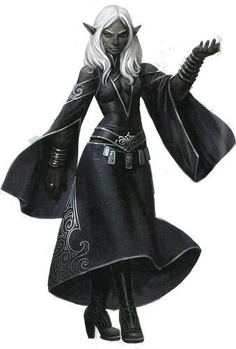 Dungeons & Dragons: Drow (inspirational) - Album on Imgur Mroczny Elf, Pathfinder Character, Fantasy Races, Dungeons And Dragons Characters, Dark Elf, High Fantasy, Fantasy Warrior, Arte Fantasy, Fantasy Rpg