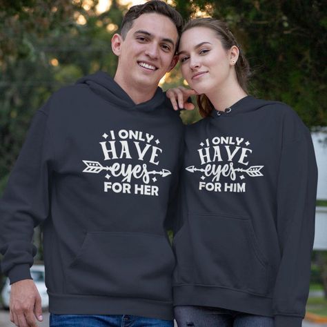 Check this out! 😍 I Only Have Eyes For Him/Her Adorable Matching Sets - Couples Gifts 😍 👉 Find the link in our bio https://4lovebirds.com . . . . #couples #couplesgoals #coupleshoot #couplesofinstagram #couplesphotography #couplescostume #coupleswholift #coupleselfie #coupleswhotravel #couplestyle #coupleset #couplesgoalsmotivation #couplesession #couplesofig #coupleslove #coupleshirt #couplesthatlift #couplestuff #coupleshot #couplestherapy #coupleshooting #couplestravel #couplesenjoying #4... My Weirdo, His And Hers Hoodies, Cute Couple Shirts, Couple Matching Outfits, Couples Gifts, Cute Surprises, Matching Hoodies, Couples Sweatshirts, Matching Outfit