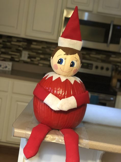 Storybook Character Pumpkin Decorating, Pumpkin Decoration Book Character, Pumpkin Painting Christmas Ideas, Pumpkin Design Contest, Dr Suess Painted Pumpkins, Elf On The Shelf Pumpkin Ideas, Elf On The Shelf Pumpkin, Pumpkin Decorating Contest 2023, Elf Pumpkin