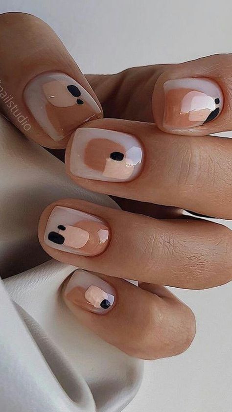 Inspiration Nails, Art Pretty, Subtle Nails, Minimalist Nail Art, Short Square Nails, Modern Nails, Minimal Nails, Trendy Nail, Ideas Nails