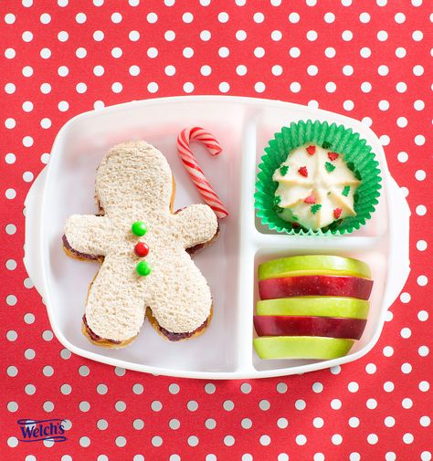 Christmas Lunch Kids, Christmas Bento, Fun Kid Lunch, Kids Lunch Box Meals, Bento Box Lunch For Kids, Kindergarten Lunch, Preschool Lunch, Holiday Lunch, Kids Lunch Recipes