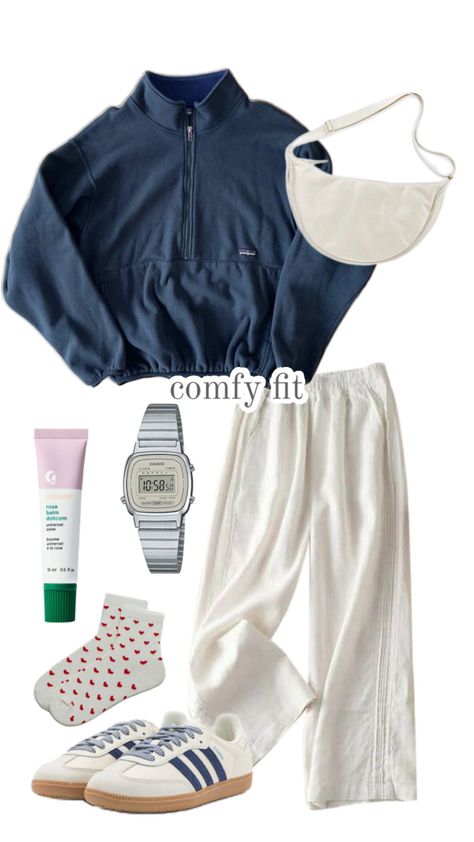 cool comfortable easy outfit for uni or school Easy Outfit, Comfy Fits, Simple Outfits