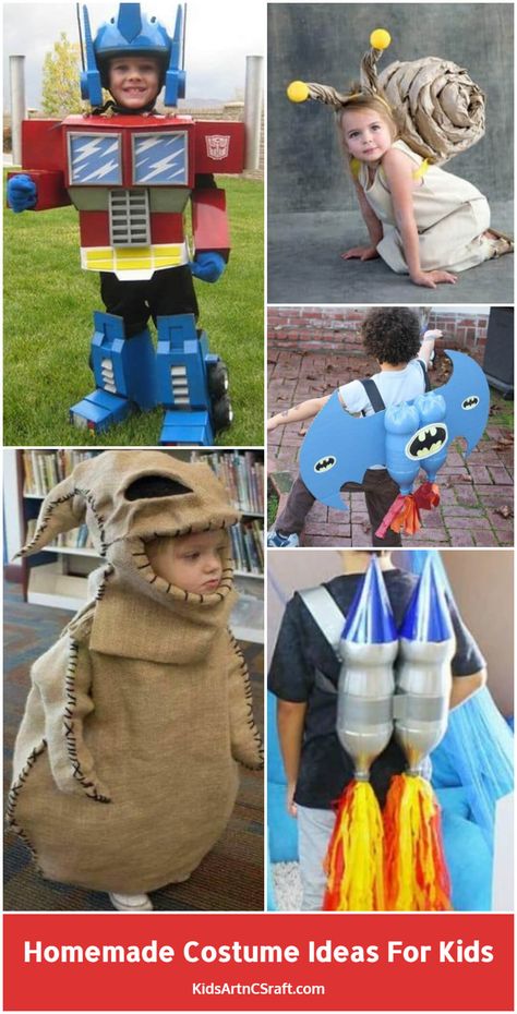 Homemade Costume Ideas for Kids Coloring With Crayons, Homemade Costume Ideas, Baby Yoda Costume, Snail Costume, Costume Ideas For Kids, Arts And Crafts Activities, Yoda Costume, Fancy Dress Competition, Soft Toys Making