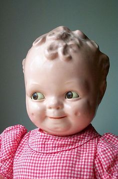 Cupie Dolls, Flirty Eyes, Composition Dolls, Creepy Doll, Sleep Eyes, Kewpie Dolls, Old Dolls, Creepy Dolls, Dollhouse Dolls