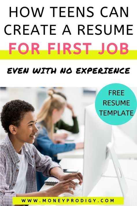 How to fill out a teen resume with no experience? This article is SO HELPFUL for teenagers looking for a summer job and who need to create a resume. Even with no experience - she's got great ideas for how to thoughtfully fill in their resume. #teenresume #teenjob #firstjob High School Student Resume No Experience, High School Resume No Experience, Resume For Students With No Experience, Teen Resume With No Experience, Resume For High School Student, Teenage Resume, Resume With No Experience, Summer Jobs For Teens, High School Jobs