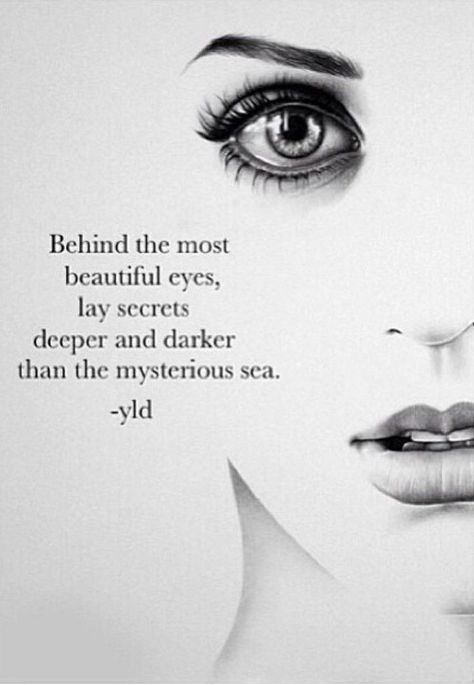 Short Quotes On Eyes, Quotes On Eyes Beauty, Quotes About Eyes, Your Eyes Quotes, Beautiful Eyes Quotes, Mysterious Quotes, Quotes Deep Meaningful Short, Short Meaningful Quotes, Eye Quotes