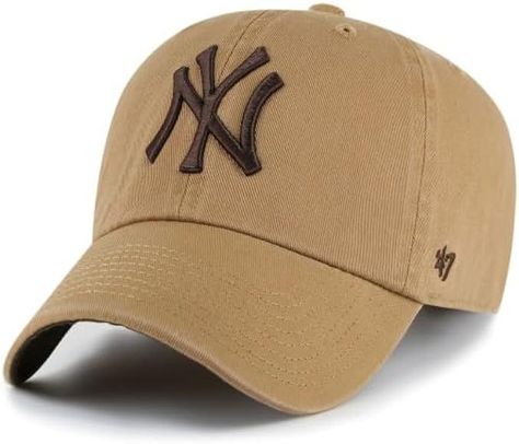 Brown Yankees Hat, Yankees Outfit, New York Yankees Hat, Yankee Hat, New York Yankee Hat, Yankees Hat, Beige Hat, Ny Yankees, Outfits With Hats