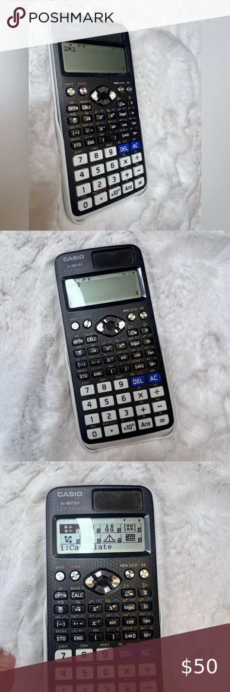 Casio classwiz fx -991EX multi function calculator no flaws comes with case Calculator, The Social, Fashion Home Decor, Fashion Home, Buy And Sell, Plus Size, Closet, Fashion Tips, Clothes Design