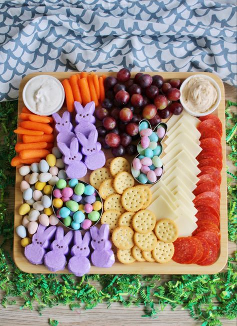 Any excuse to make a fun snack board is always approved by my family! It’s so fun to plan out some savory options along with the sweet. Easter candy is so pretty with pastel colors that make a board so cute! #charcuterie #easter #charcuterieboardideas #easterrecipe Easter Candy Charcuterie Board, Butter Cream Recipe, Cute Charcuterie, Easter Kids Snacks, Hidden Valley Ranch Seasoning, Easter Charcuterie Board, Easter Charcuterie, Snack Boards, Ranch Dip Recipe