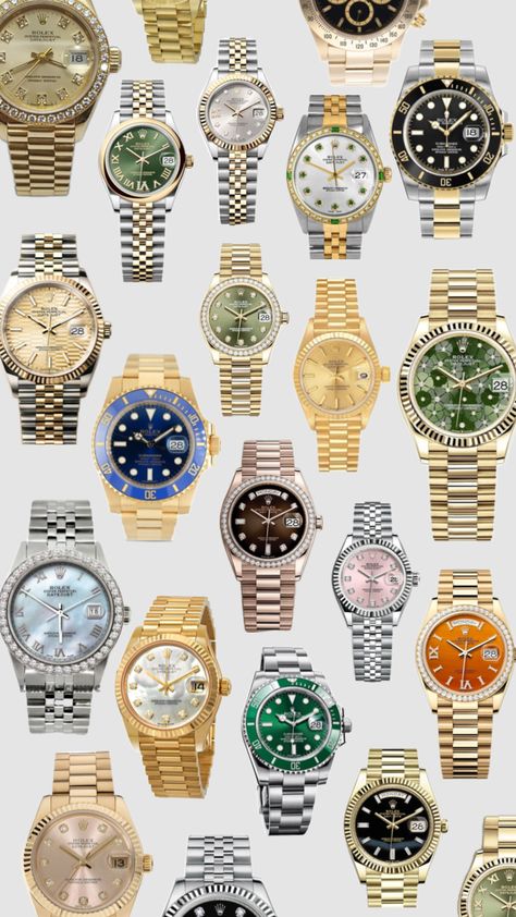 Popular{ Rolex }watches. #rolex #designerwatches #watches #designerjewellery #highfashion #topdesigners #rolexcore #wallpaper #rolexcollection#designercollection. created by me. Rolex Aesthetic, Watches Rolex, Rolex Watches, Rolex, Created By