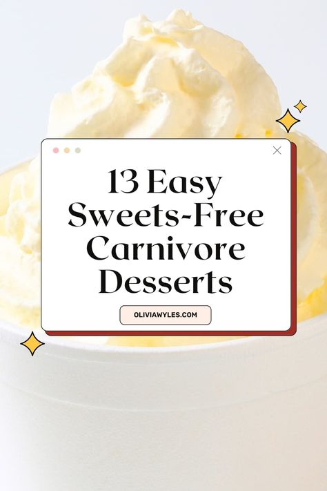 In this post, you'll find out how to satisfy your cravings with carnivore diet desserts recipes, emphasizing carnivore desserts ideas, carnivore desserts recipes, easy carnivore dessert, carnivore diet dessert. Save this for later for sweet carnivore dessert, ensuring you have a variety of tasty and nutritious options at your fingertips. These recipes cater to the carnivore diet, providing dessert solutions that are both satisfying and aligned with your dietary goals. Carnivore Gelatin Recipes, Carnivore Sweet Treats, Brown Butter Bites, Strict Carnivore Diet, Carnivore Ice Cream, Carnivore Dessert, Carnivore Ideas, Desserts Recipes Easy, Caveman Diet Recipes