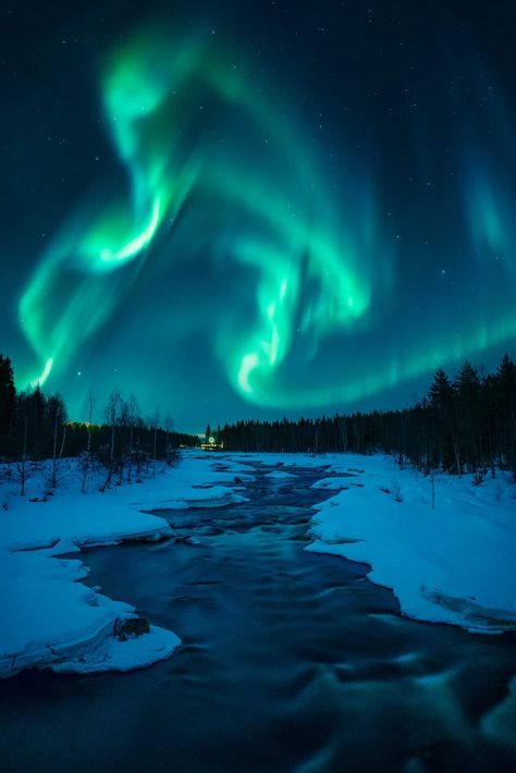 Aura Azul, Biblical Paintings, Aurora Australis, Northern Lights (aurora Borealis), Aurora Borealis Northern Lights, Magical Night, Wallpaper Green, Image Nature, North Country