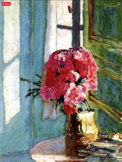 Bonnard Paintings, Edouard Vuillard, Pierre Bonnard, Flowers In A Vase, Paul Gauguin, Post Impressionists, Still Life Art, Art Appreciation, Art And Illustration