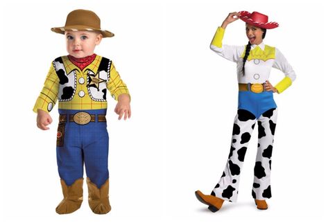 15 Mother-Son Halloween Costume Ideas For The Perfect Pair Fantasias Toy Story, Disfraz Toy Story, Infant Costume, Woody Costume, Toy Story Halloween, Toy Story Costumes, Boy Halloween, Toy Story Woody, Baby Kostüm