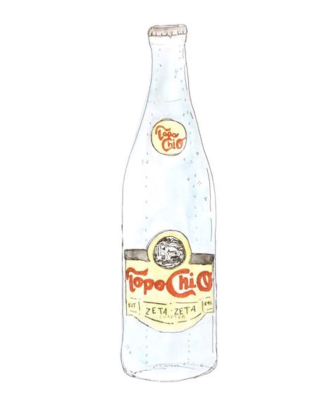 Topo Chico Tattoo, Topo Chico Art, Chi O Graphics, Chi O Canvas Ideas, Topo Chico Aesthetic, Chi Omega Prints, Chi Omega Graphics, Retro Western Aesthetic, Chi Omega Apparel