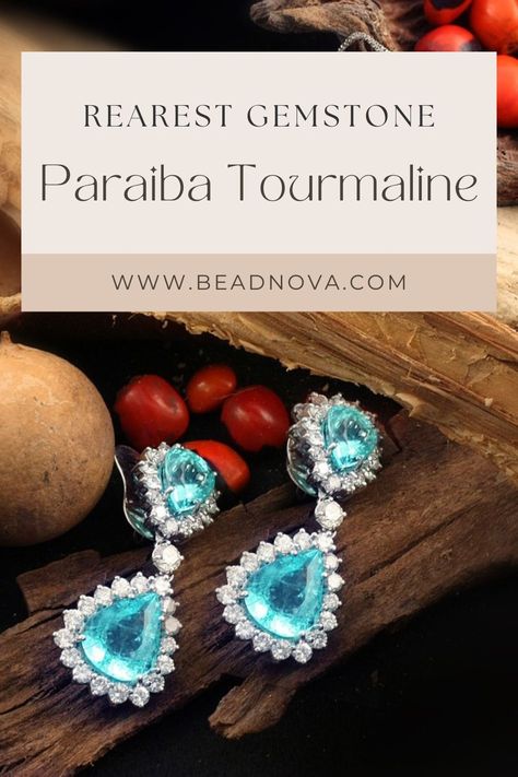 Uncover the allure of Paraiba tourmaline, the world's rarest gemstone. Dive into its unique properties, discovery history, market trends, and symbolic meanings. Paraiba Tourmaline, Market Trends, Rare Gemstones, Marketing Trends, Tourmaline, History, Gemstones, Crystals, Stone