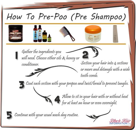 How To Pre-Poo (Pre Shampoo) Henna Gloss, Natural Hair Regimen, Natural Hair Care Tips, Hair Regimen, Healthy Natural Hair, Black Hair Care, Natural Haircare, Natural Hair Inspiration, Hair Food