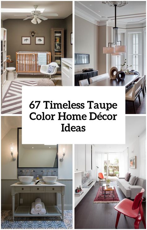 timeless taupe home decor ideas cover Brown Living Room Decor, Taupe Walls, Interior Design Minimalist, Brown Furniture, Design Management, Blue Bedroom, Décor Diy, Small Living Room, Small Living