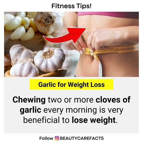 Directions: ✅In the morning, peel 2-3 cloves of fresh garlic and crush or chop them into small pieces. ✅Allow the chopped garlic to sit for 10-15 minutes to allow for the activation of allicin, a compound believed to have potential weight loss benefits. ✅After the garlic has rested, consume it with a glass of warm water before eating breakfast. you can also chew it. . #beautycarefacts #healthtipsdaily #healthtips #healthtipsoftheday #beautyremedies #beautycare Eating Breakfast, Beauty Remedies, Chopped Garlic, Fresh Garlic, Beauty Care, In The Morning, Garlic Cloves, The Morning, Fitness Tips