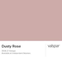 Dusty Rose Wall Paint Bedroom, Dusty Rose Accent Wall Bedroom, Valspar Dusty Rose, Dusty Rose And Gray Nursery, Dusty Pink Office Decor, Dusty Rose Accent Wall Nursery, Dusty Pink Accent Wall, Dusty Pink Bedroom Kids Rooms, Dusty Rose Bedroom Walls