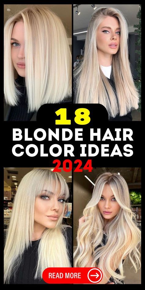 Embrace 2024's Blonde Hair Color Trends: From Icy Platinum to Warm Honey New Blonde Hair Trends 2024, Blonde Hair 2024 Trends, Icy Ash Blonde Hair, Tips For Short Hair, Blonde Hair Pictures, Icy Blonde Hair Color, The Best Hair Products, Best Hair Products, Icy Blonde Hair