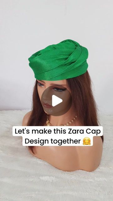 How To Wear A Fascinator, Gele Fascinator, Gele Styles Head Wraps, Head Fascinator, Kids Gown Design, Zara Cap, Baby Hat Sewing Pattern, Hair Accessories Diy Headband, Gele Styles