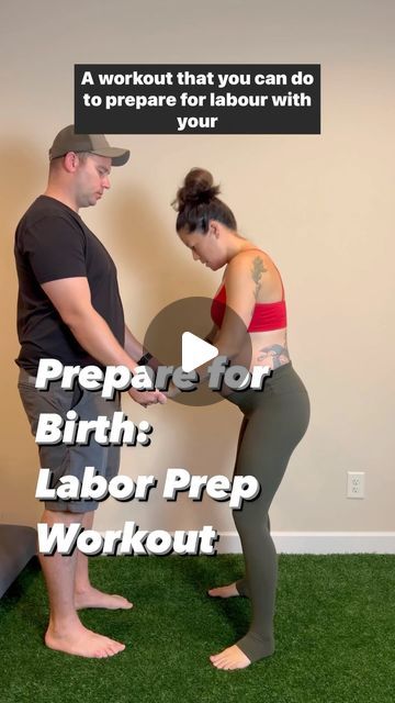 Gina, MS, & Roxanne, RN, BSN on Instagram: "Here is a way you and your partner can rehearse for birth—the Birth Partner Labor Prep Workout!  Throwback to my labor prep with Sophie in 2022!! 

1) Choose a cardio activity, such as supported squats, stationary bike, kettlebell swings—anything to get your ❤️ heart rate up and create some exercise induced stress.

2) Then do 1-2 minutes of ✨ relaxation ✨ in different labor positions and practice a comfort measure with your partner.

This helps you figure out what positions feel comfortable for you to relax in and gives your partner some ideas on HOW to support you in different positions!

🥰 Want more?? Join our prenatal fitness programs!  We include labor prep workouts (with full length videos to follow) in both our @teambuildr app program AND Labor Prep, Prenatal Fitness, Labor Positions, Birth Partner, Prepare For Labor, Prenatal Workout, Fitness Programs, Kettlebell Swings, Prenatal