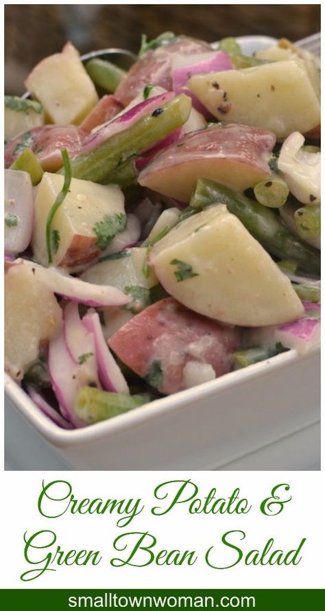 This beautiful Creamy Potato and Green Bean Salad combines red potatoes, green beans and red onions into a creamy taste bud experience. Salad Green Beans, Potato And Green Bean Salad, Potato Green Bean, Potato And Green Bean, Green Bean Potato Salad, Adorable Cupcakes, Potato Salad Mustard, Red Potato Salad, Potato Salad Recipe Easy