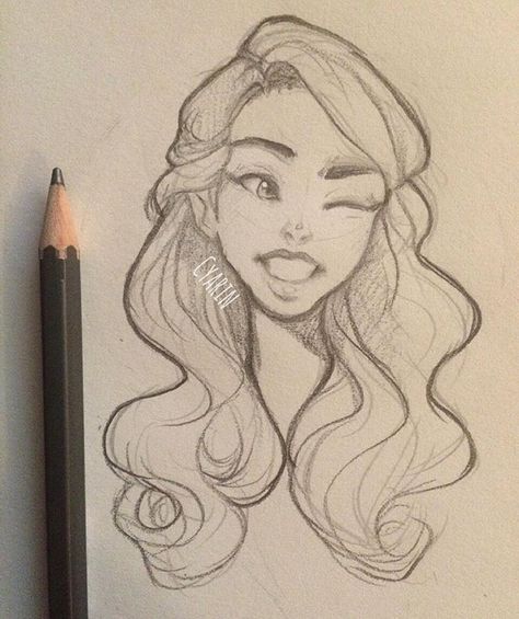 “Mostly focussed on relaxing and doing some loose practice sketches today to improve things out of my comfort zone. Decided to doodle a bit for you guys…” Head References, Teenage Drawings, Cartoon Drawings Of People, Character Design Cartoon, Drawing Hair Tutorial, Drawing Hair, Drawing Faces, Arte Inspo, Cool Ideas