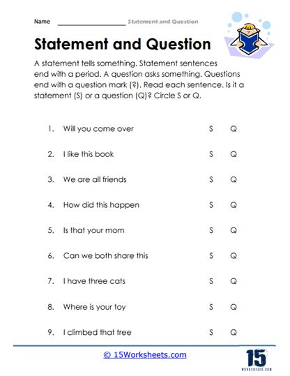 Verbal Communication Skills, Sentence Construction, Holiday Science, Kindergarten Social Studies, Types Of Sentences, Activities Worksheet, Punctuation Marks, English Worksheets, Student Activities