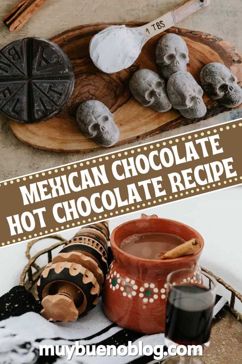 Looking for the perfect drink to sip on? Here is a Mexican chocolate hot chocolate. Full of rich chocolate, spice, and will be the perfect drink for the cooler months of the year. Try out this hot chocolate recipe out first. Christmas Morning Recipes, Mexican Drinks, Hot Chocolate Cookies, Mexican Chocolate, Hot Chocolate Recipe, Cocktail And Mocktail, Mexican Hot Chocolate, Delicious Thanksgiving, Easy Mexican