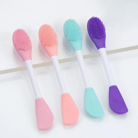 Facial Mask Diy, Diy Facial Mask, Face Wash Brush, Lotion & Sunscreen Applicators, Mask Brush, Scrub Brushes, Silicone Masks, Head Mask, Facial Brushes