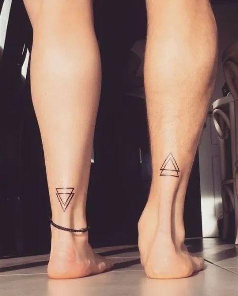 Matching Cousin Tattoos, Cousin Tattoos, Brother Sister Tattoo, Best Couple Tattoos, Forever Tattoo, Brother Brother, Matching Best Friend Tattoos, Couple Matching Tattoo, Small Couple Tattoos