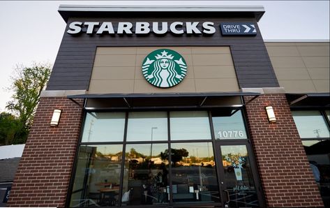 I Was Wrong About Starbucks Stock -- The Motley Fool Villa Render, Starbucks Shop, Christmas Casserole, Starbucks Black, Starbucks Store, Starbucks Coffee, Cafe Interior, Building Design, Red Brown