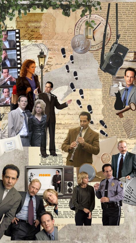 #monk #detective #vintage #tvshow #adrianmonk Monk Tv Show Aesthetic, Adrian Monk Aesthetic, Monk Background, Monk Wallpaper, Monk Serie, Monk Aesthetic, Monk Show, Monk Tv Show, Mr Monk