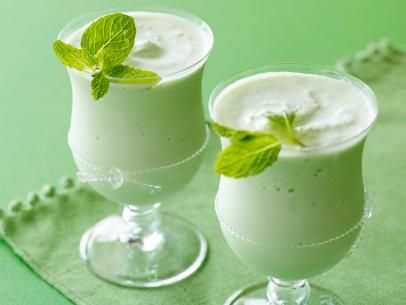 St. Patrick's Day Mint Schnapps Shakes Mint Milkshake, Mint Shake, St. Patrick’s Day, Irish Soda, Corn Beef And Cabbage, St. Patricks Day, Milk Shakes, Soda Bread, Triple Sec