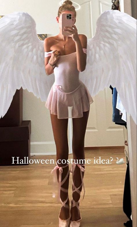 Winter Ashby, Hot Halloween Outfits, Pretty Halloween Costumes, Holloween Costume, Halloween Party Outfits, Angel Costume, Trendy Halloween Costumes, Halloween Costume Outfits, Halloween Inspo