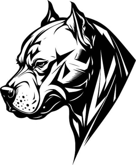 Pit Bull Tattoo Ideas, Pitbull Clipart, Pit Bull Drawing, Pitbull Wallpaper, Pitbull Drawing, Taurus Bull Tattoos, Pitbull Tattoo, Gorilla Tattoo, Pitbull Art