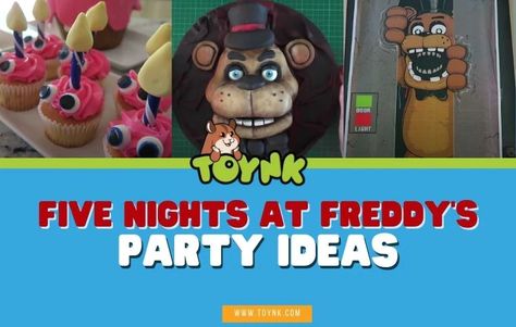 10 Five Nights At Freddy's Party Ideas For An Ultimate Bash Five Nights At Freddy's Birthday Ideas, Five Nights At Freddy's Party, Five Nights At Freddy's Birthday, Fnaf Birthday, Pizza Photo, Freddy Fazbear, Costume Contest, Balloon Animals, Party City