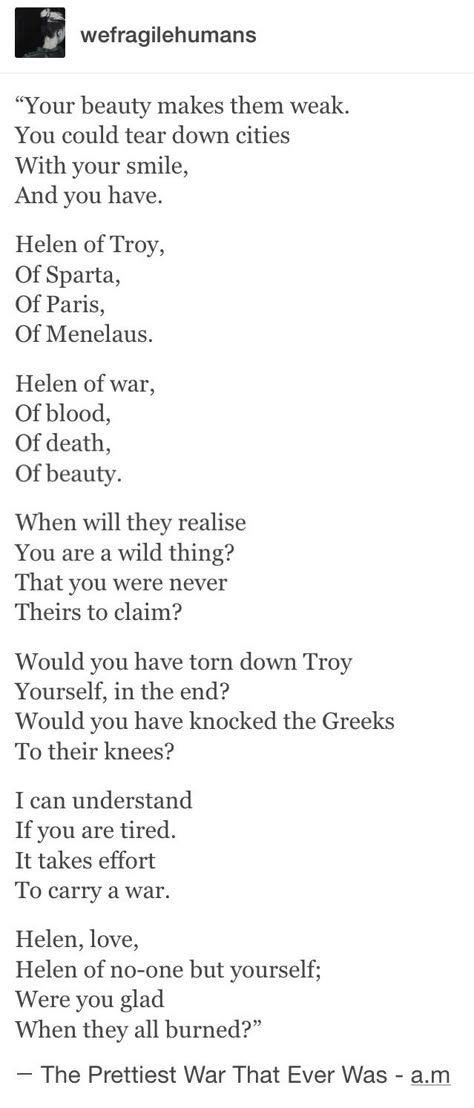 Helen of Troy Paris And Helen Of Troy, Helen Of Troy Poem, Helen Of Troy Quotes, Helen Of Troy Art, Helen Greek Mythology, Helen Of Troy Aesthetic, Mythology Poems, Helen And Paris, Troy Aesthetic