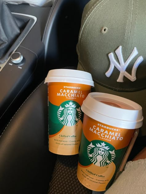 Road Trip Aesthetic, Coffee Photo, Trip Aesthetic, Starbucks Caramel, Starbucks Coffee Drinks, Coffee Starbucks, Fall Road Trip, Fav Food, Adventure Time Marceline