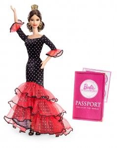 6 LATINA BARBIE DOLLS | SPAIN #Spanish #Barbie #Spain #Blog post http://www.speakinglatino.com/latina-barbie/ Spain Traditional Dress, Barbie Website, Dolls Of The World, Mattel Shop, Barbie Collector Dolls, Barbie Images, Im A Barbie Girl, Barbie Style, Barbie Toys