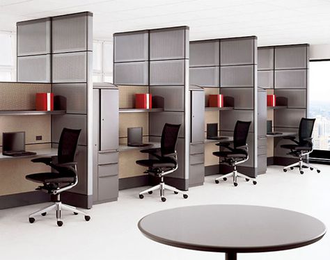 There are a lot of great office designs out there for a call center #officefurniture #cubicle Call Center Office Design, Call Center Office, Office Furniture Layout, Office Layout Ideas, Small Office Design, Modular Office Furniture, Modern Office Decor, Desk Wall, Interior Office